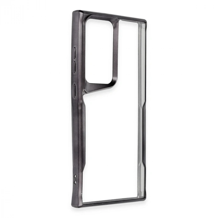 Samsung Galaxy S25 Ultra Kılıf Boyi Silikon Kapak - Siyah