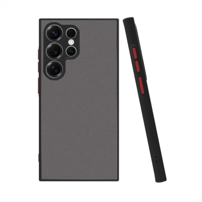 Samsung Galaxy S25 Ultra Kılıf Montreal Silikon Kapak - Siyah