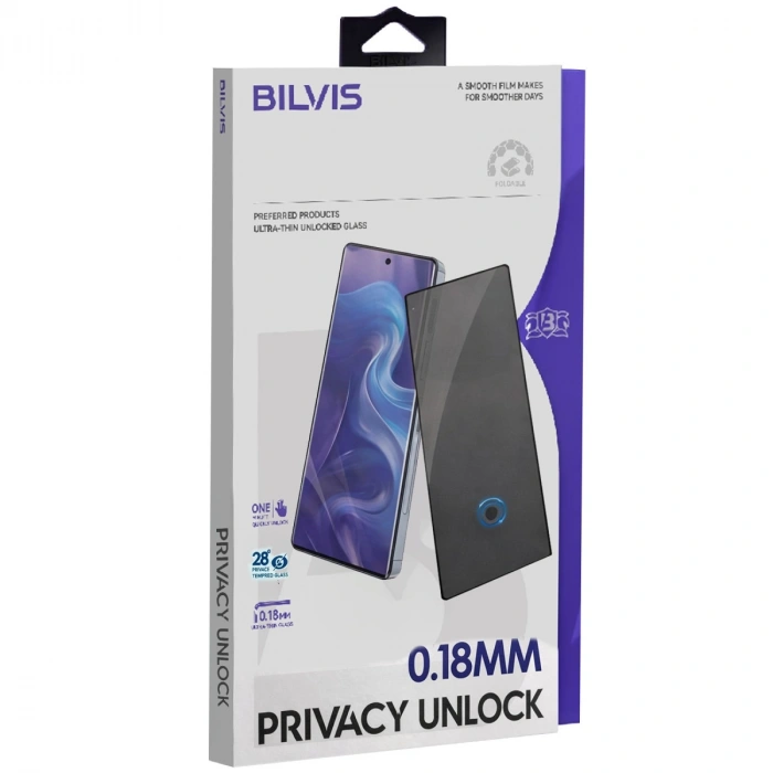 Samsung Galaxy S26 Bilvis 3d Hayalet Cam Ekran Koruyucu