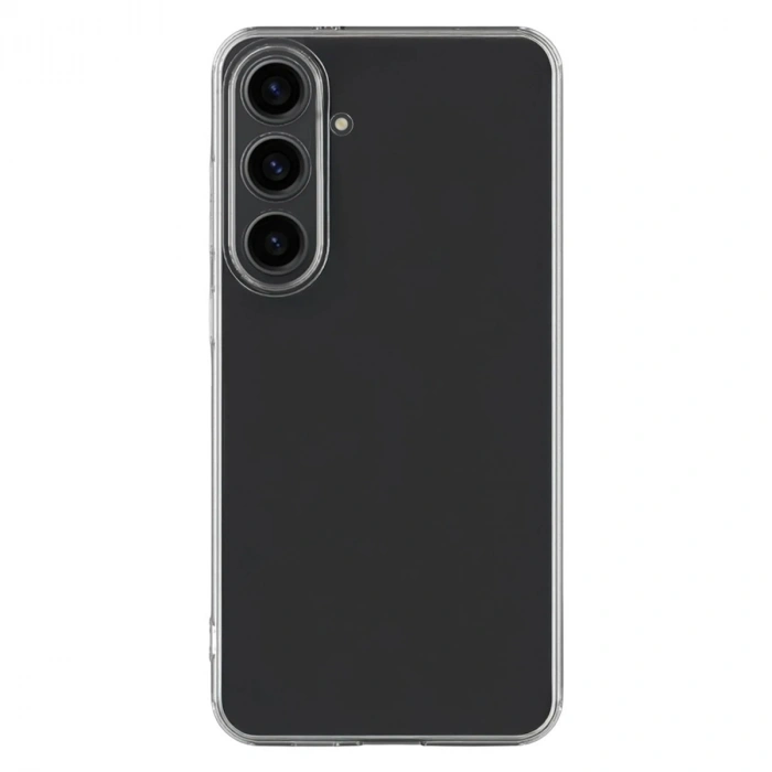 Samsung Galaxy S26 Lüx Şeffaf Silikon - Şeffaf