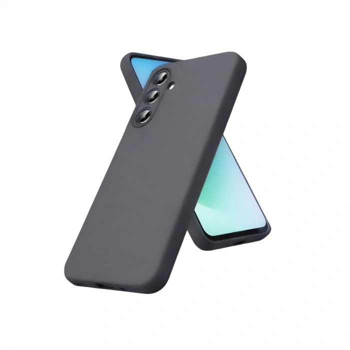 Samsung Galaxy S26 Nano İçi Kadife Silikon - Gri