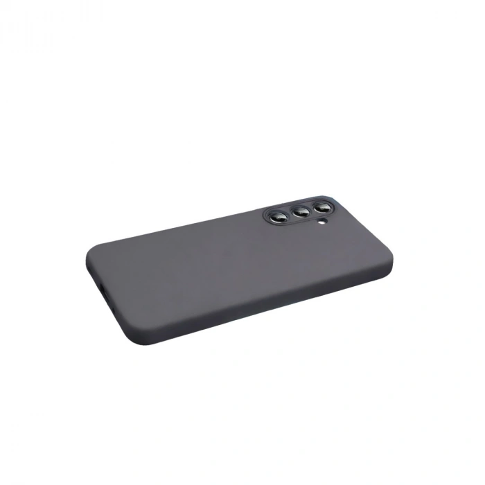 Samsung Galaxy S26 Nano İçi Kadife Silikon - Gri