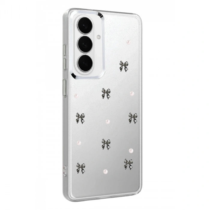 Samsung Galaxy S26 Plus Fiyonk Desenli Kapak - Desen 8