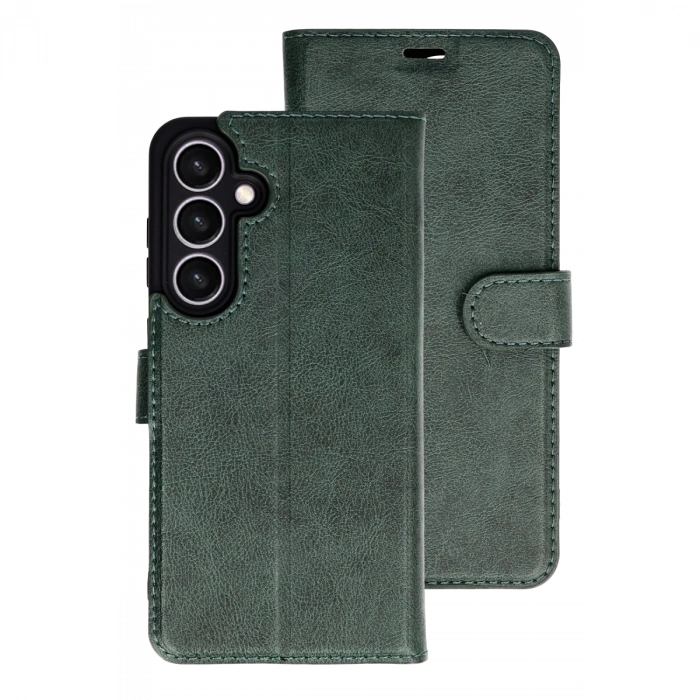 Samsung Galaxy S26 Plus Trend S Plus Kapaklı Kılıf - Yeşil