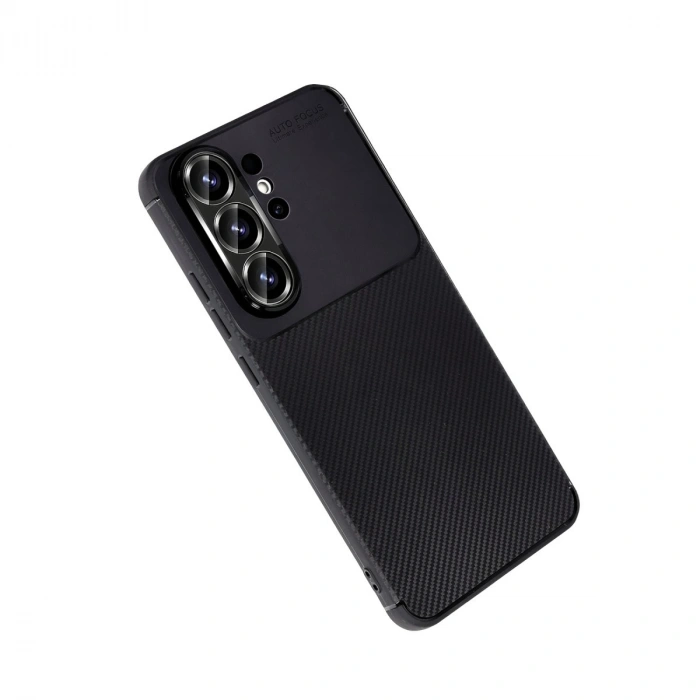 Samsung Galaxy S26 Ultra Auto Focus Karbon Kapak - Siyah