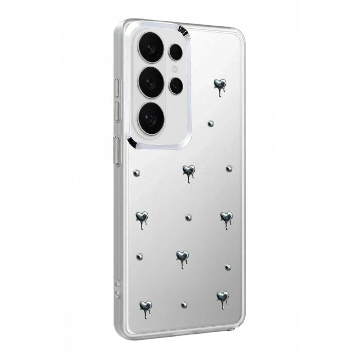 Samsung Galaxy S26 Ultra Fiyonk Desenli Kapak - Desen 1