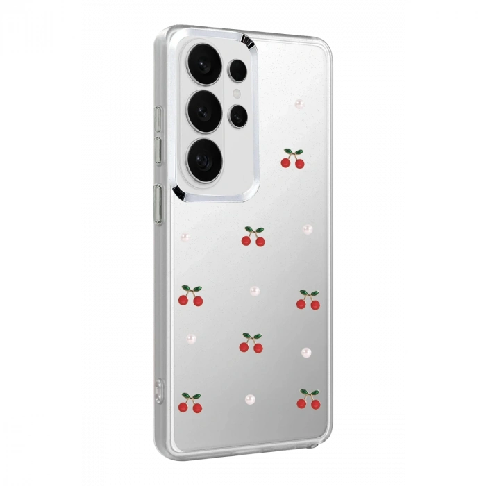 Samsung Galaxy S26 Ultra Fiyonk Desenli Kapak - Desen 9