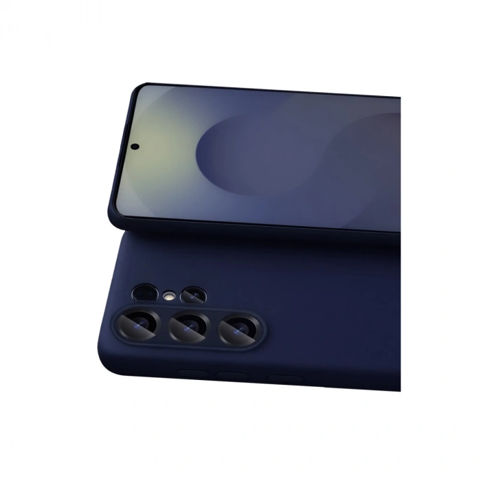 Samsung Galaxy S26 Ultra Nano İçi Kadife Silikon - Lacivert