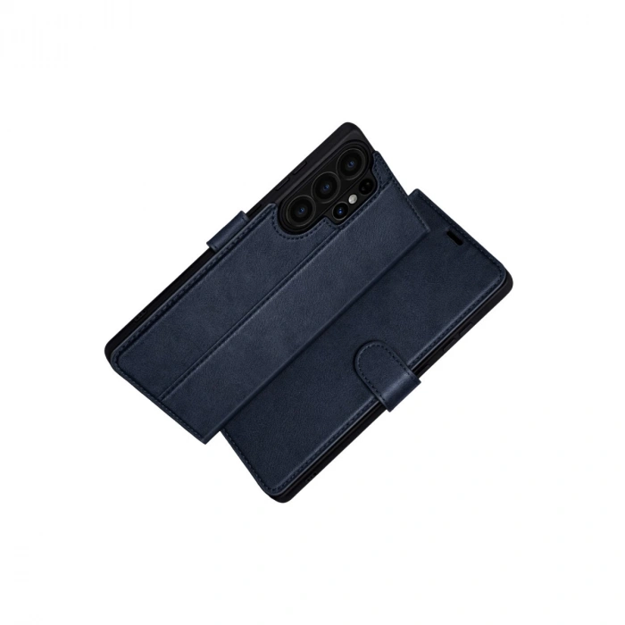 Samsung Galaxy S26 Ultra Trend S Plus Kapaklı Kılıf - Lacivert