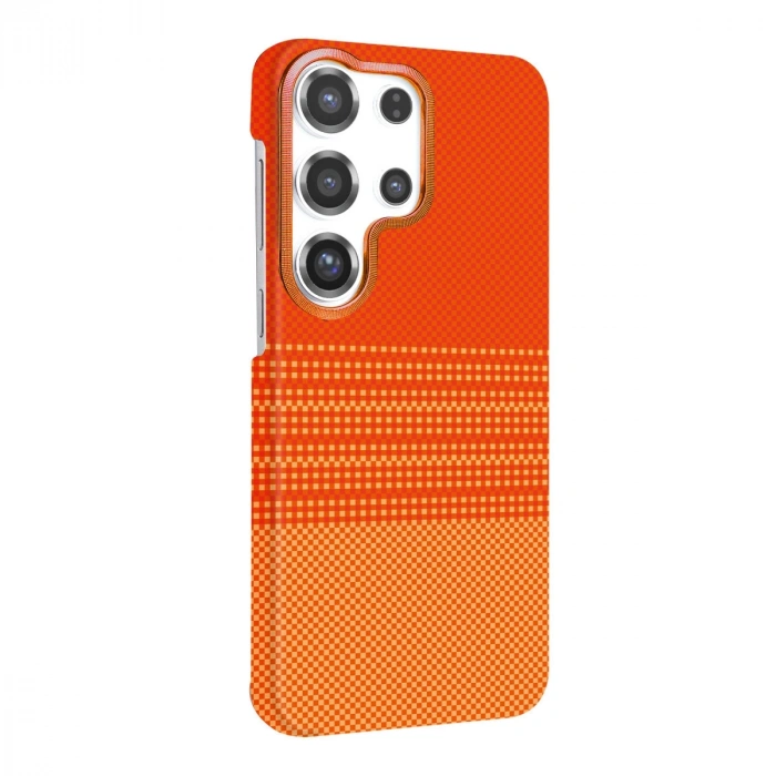 Samsung Galaxy S26 Ultra Vega Magsafe Kapak - Turuncu