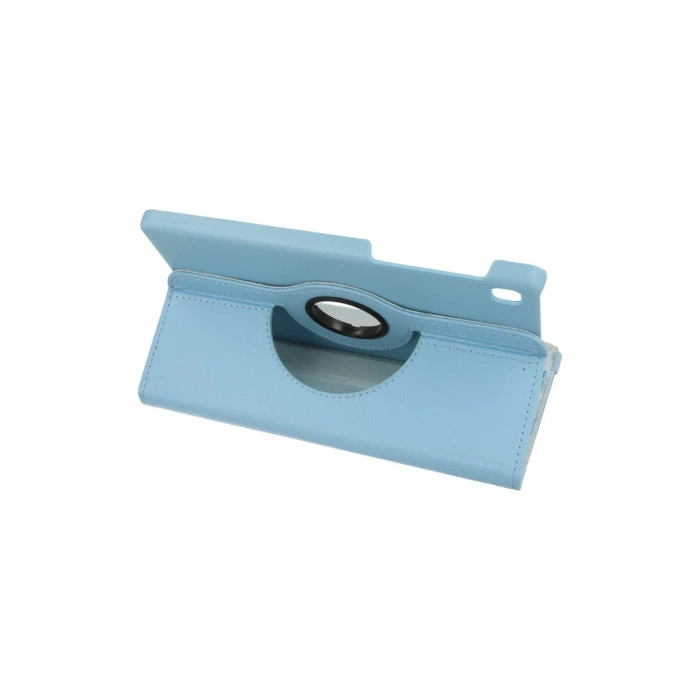 Samsung Galaxy T220 Tab A7 Lite 8.7 Kılıf 360 Tablet Deri Kılıf - Turkuaz