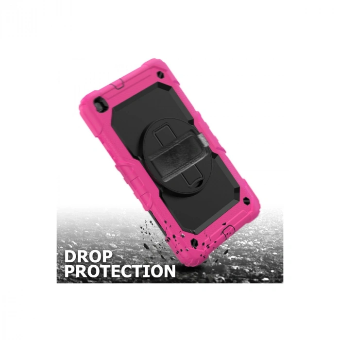 Samsung Galaxy T290 Tab A 8 Kılıf Pars Tablet Kapak - Pembe