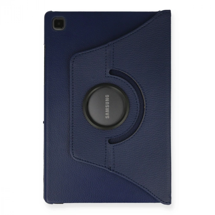 Samsung Galaxy T500 Tab A7 10.4 Kılıf 360 Tablet Deri Kılıf - Lacivert