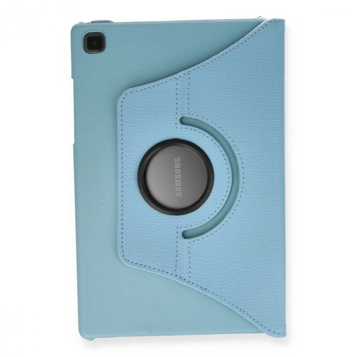 Samsung Galaxy T500 Tab A7 10.4 Kılıf 360 Tablet Deri Kılıf - Turkuaz