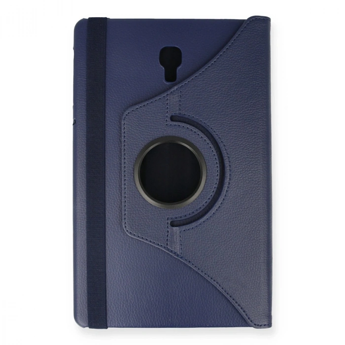 Samsung Galaxy T590 Tab A 10.5 Kılıf 360 Tablet Deri Kılıf - Lacivert