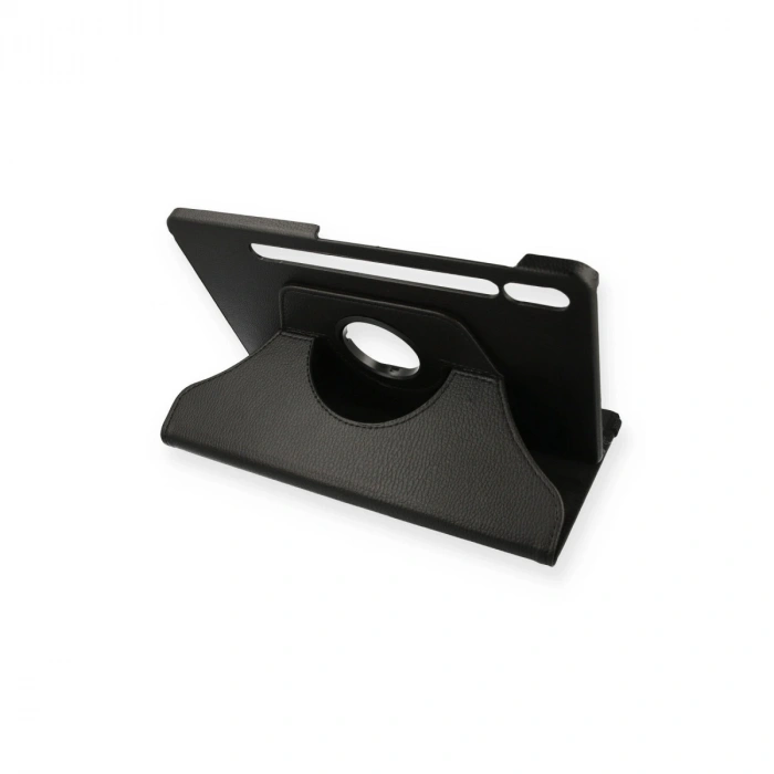 Samsung Galaxy T870 Tab S7 11 Kılıf 360 Tablet Deri Kılıf - Siyah