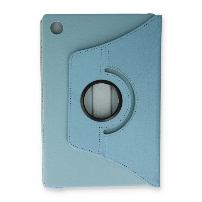 Samsung Galaxy Tab A9 Kılıf 360 Tablet Deri Kılıf - Turkuaz