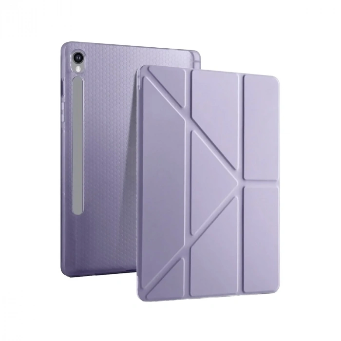 Samsung Galaxy Tab S10 Fe Plus 13.1 Kalemlikli Mars Tablet Kılıfı - Lila