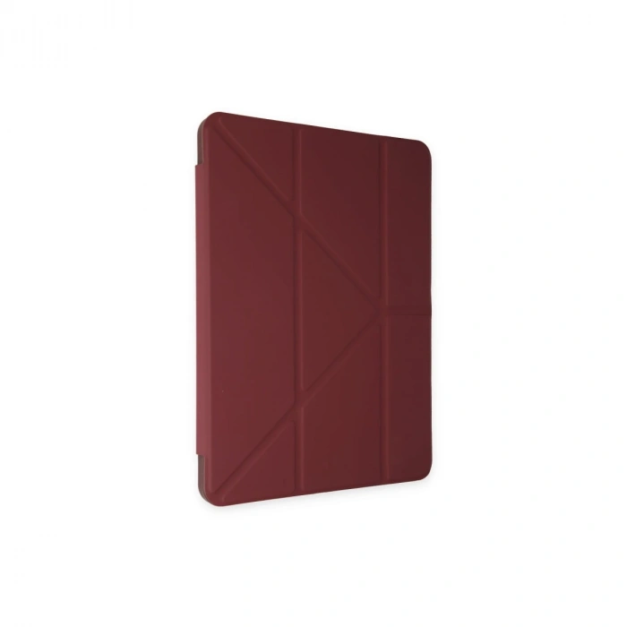 Samsung Galaxy X200 Tab A8 10.5 Kılıf Kalemlikli Mars Tablet Kılıfı - Mürdüm