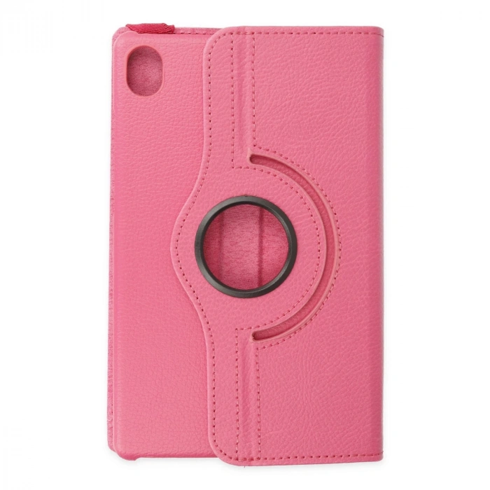 Samsung Galaxy X510 Tab S9 Fe 11 Kılıf 360 Tablet Deri Kılıf - Pembe