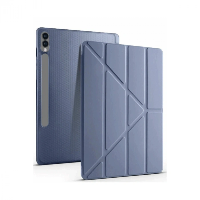 Samsung Galaxy X510 Tab S9 Fe 11 Kılıf Kalemlikli Mars Tablet Kılıfı - Lavender