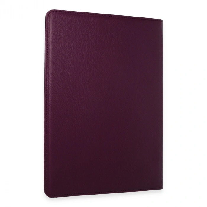 Samsung Galaxy X610 Tab S9 Fe Plus 12.4 Kılıf 360 Tablet Deri Kılıf - Mürdüm