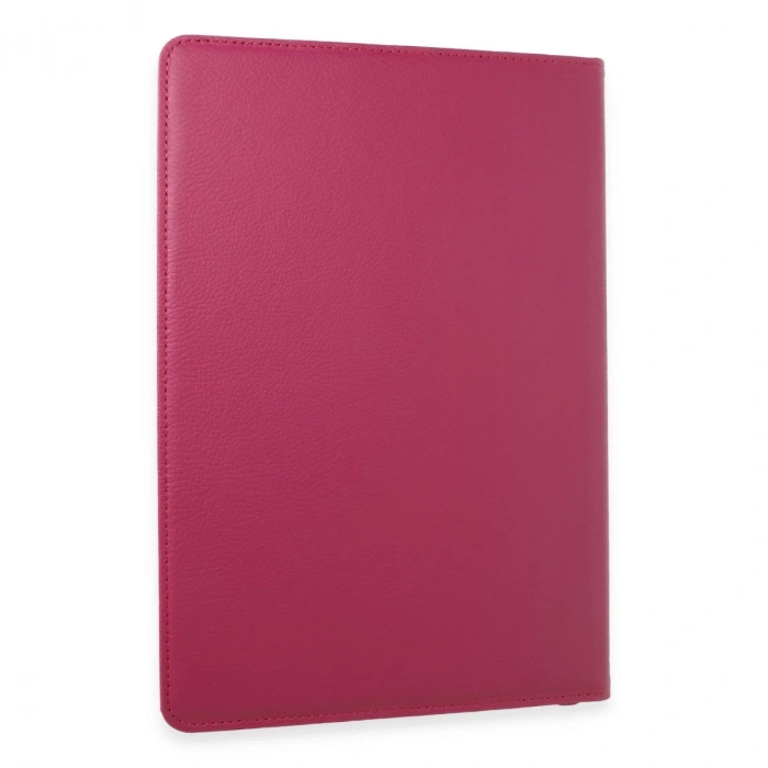 Samsung Galaxy X610 Tab S9 Fe Plus 12.4 Kılıf 360 Tablet Deri Kılıf - Pembe