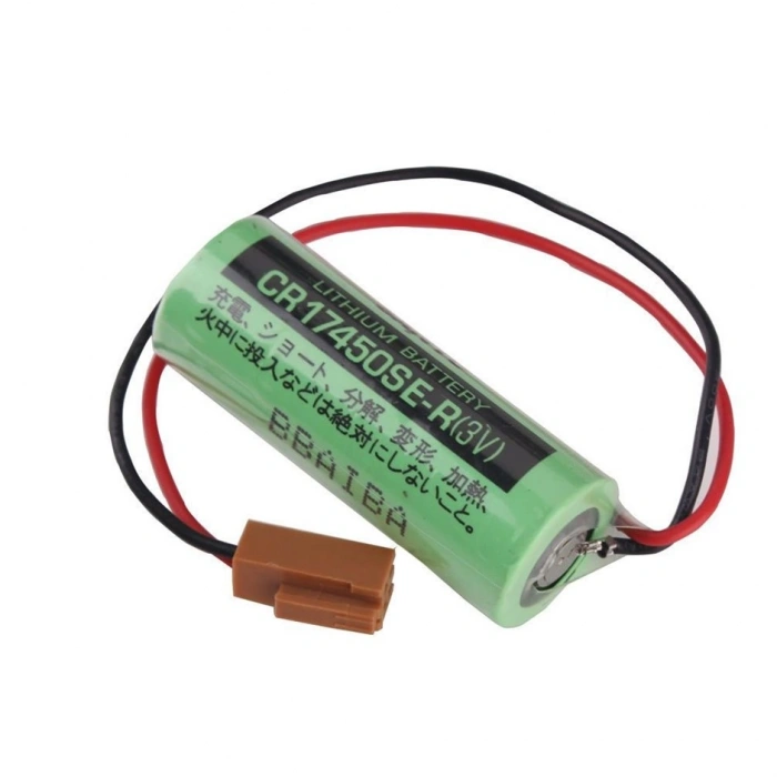 Sanyo / Fdk Cr17450Ser 3V 4/5A Size Lithium Pil  Kahverengi Soket (599)