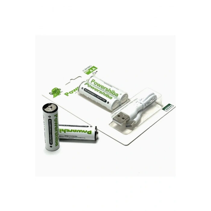 Şarj Edilebilir Pil Type-c Şarjlı Li-ıon Lityum Kalem Pil 2800mah/1.5v/aa Şarjlı Pil
