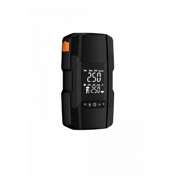 Şarjlı 10.000 Mah Akıllı Dijital Lastik Şişirme Pompası | 150 Psı | 12v Akü Şarj Takviyeli