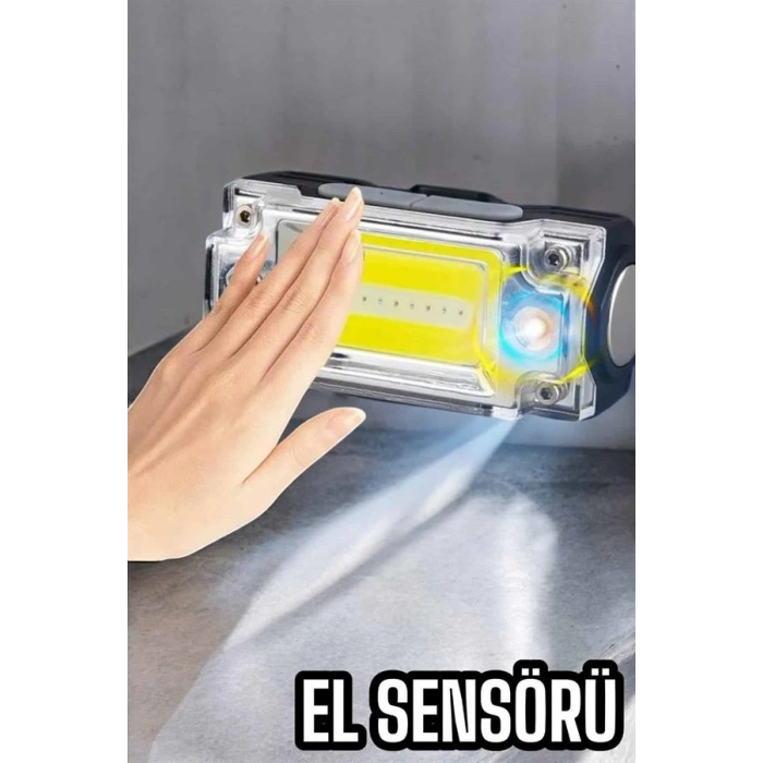 Şarjlı Kafa Feneri Suya Dayanıklı Ayarlanabilir Kamp Feneri