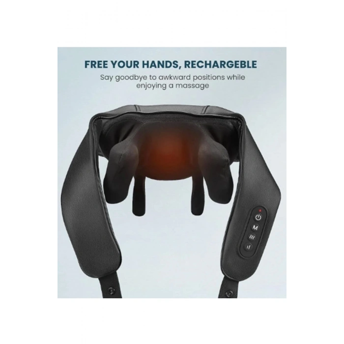 Şarjlı Ovmalı Isıtmalı Masaj Aleti Insan Eli Yoğurma Hissi  Yeni Model