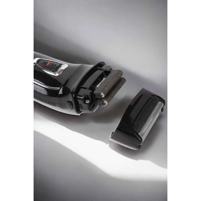 Şarjlı Paslanmaz Çelik Bıçaklı Ve Kablosuz Saç Sakal Tıraş Makinesi