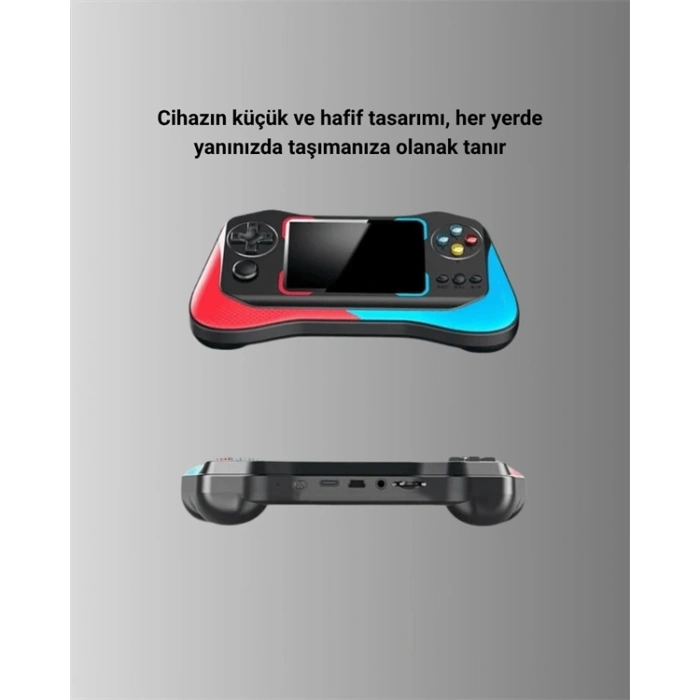 Şarjlı Taşınabilir Oyun Konsolu – X7m Retro Game Box