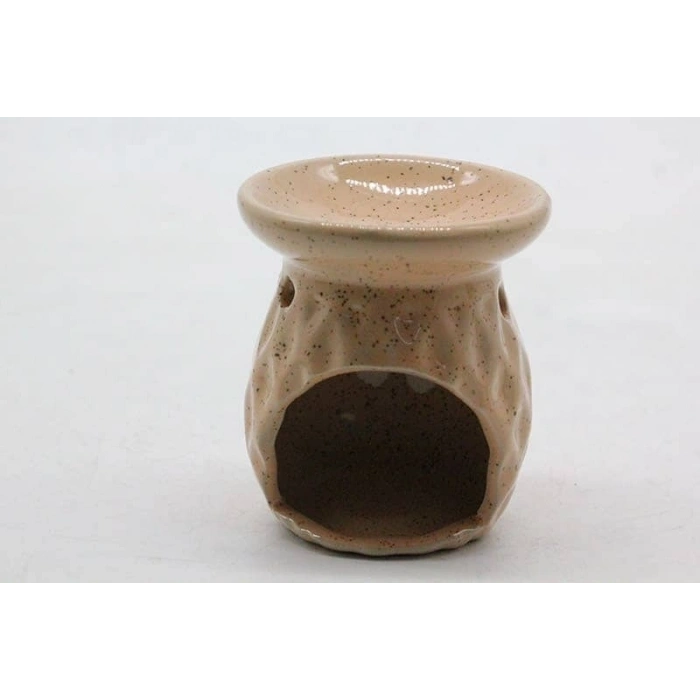 Seramik Doku Desenli Buhurdanlık