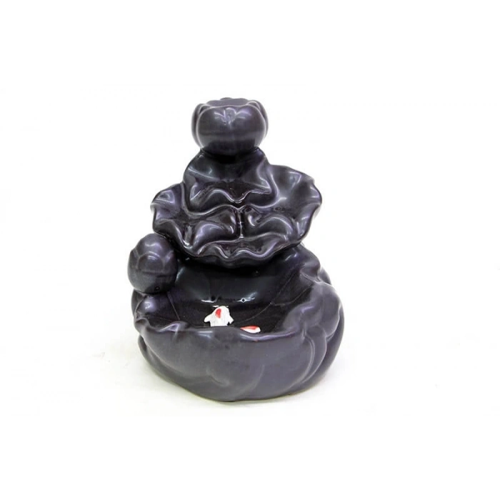 Seramik Şelale Aromaterapi Geri Akışlı Tütsülük