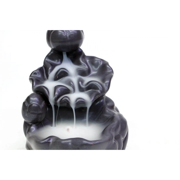 Seramik Şelale Aromaterapi Geri Akışlı Tütsülük