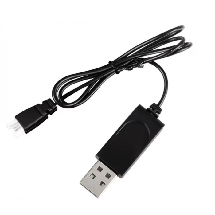 Sertec 3.7v Li-ion 51005-2p Soket Drone Bataryası Usb Şarj Kablosu