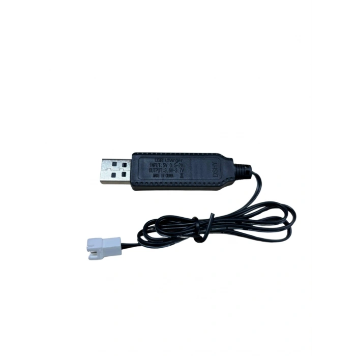 Sertec 3.7v Li-ion Sm-2p Soket Oyuncak Bataryası Usb Şarj Kablosu