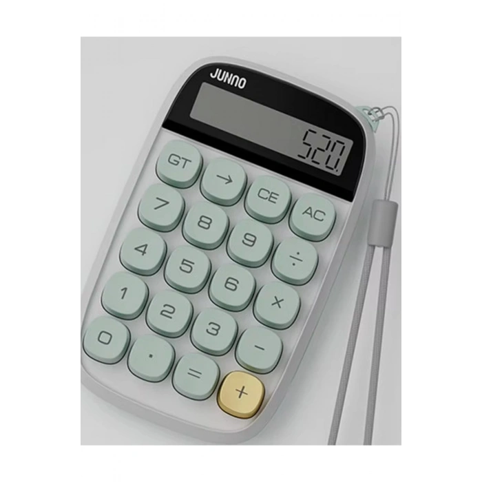 Sevimli Kare Tuşlu 10 Haneli Ldc Ekran Hesap Makinası Sarı