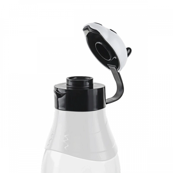 Sevimli Panda Tasarımlı Cam Suluk Sızdırmaz 1000 Ml (599)