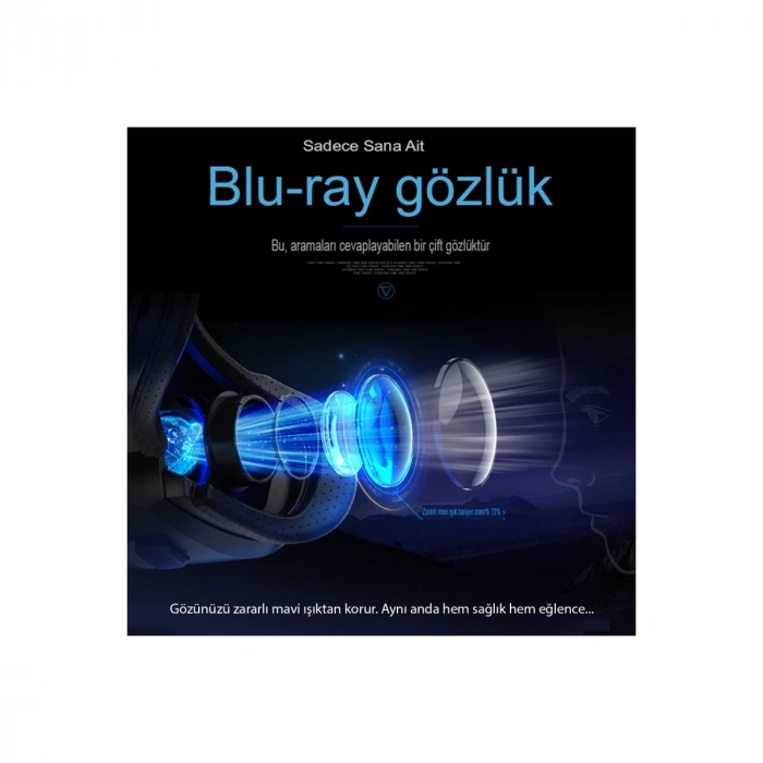 Shinecon Sc-g02ed 3d Sanal Gerçeklik Gözlüğü - Siyah