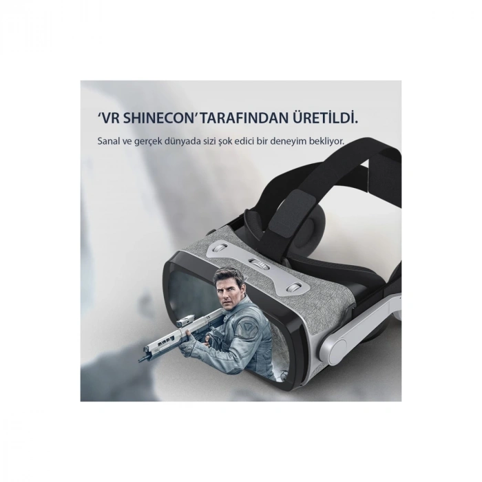 Shinecon Sc-g07e 3d Sanal Gerçeklik Gözlüğü - Siyah