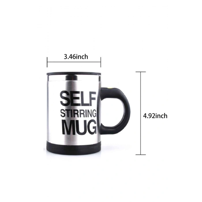 Sıcak Tutan Termos Bardak Kendi Kendini Karıştıran Mikser Kupa