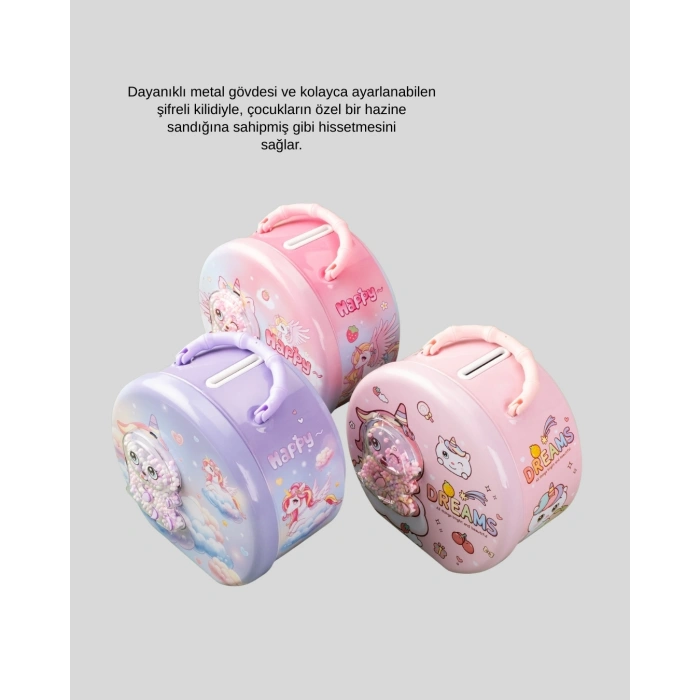 Şifreli Kumbara Mor