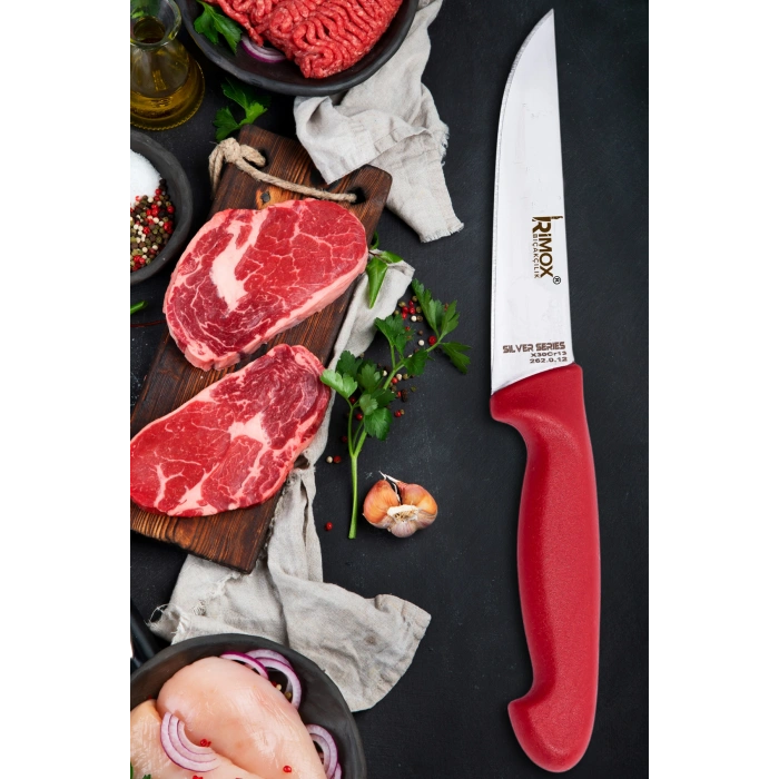 Silver Serisi Kasap Ve Ev Mutfak Bıçağı Çelik Kasap No:1 (599)
