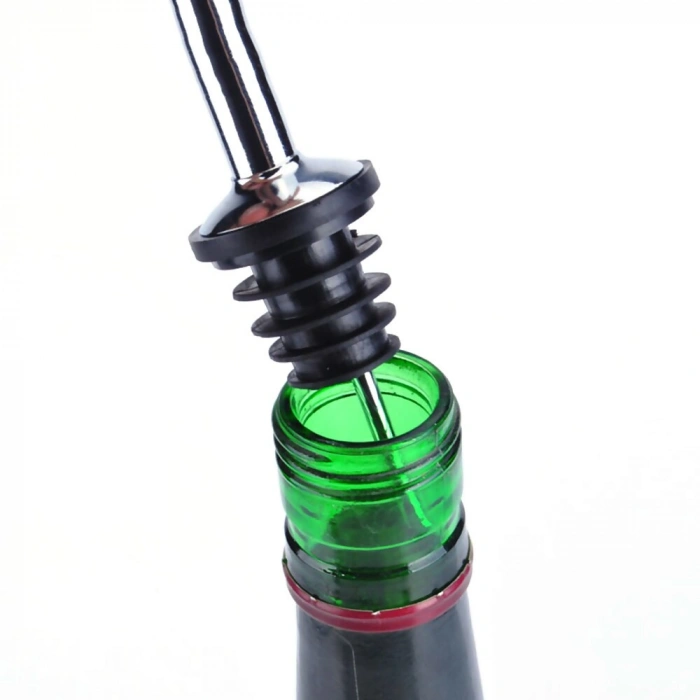 Şişe Ucu Servis Aparatı Damlalık Yağdanlık Şişe Tıpa Sürekli Akışlı Hava Delikli (599)