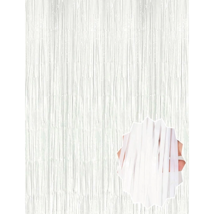 Soft Beyaz Renk Duvar Ve Kapı Perdesi İthal 100x200 Cm