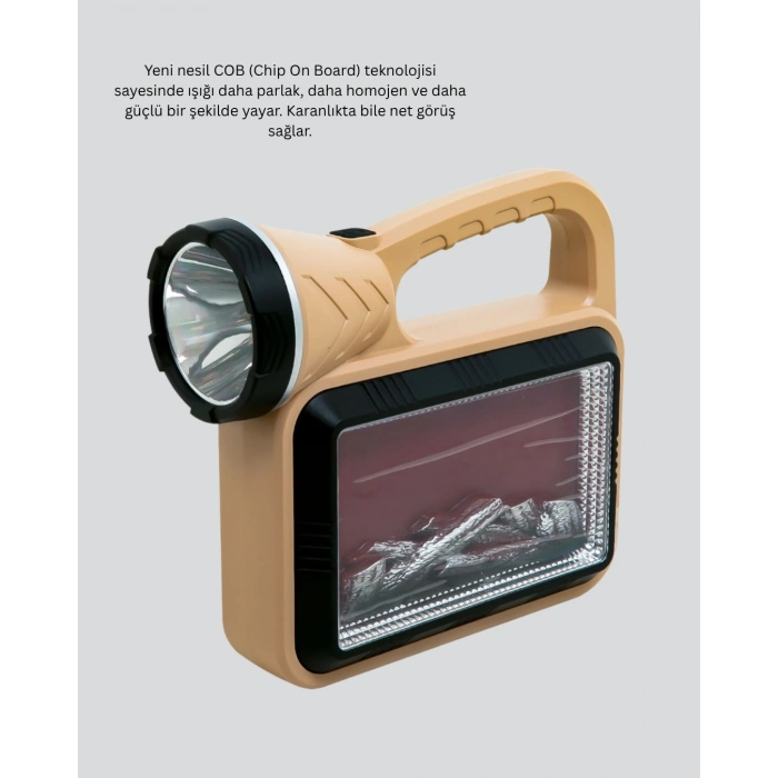 Solar Alev Lambası – Kamp, Bahçe Ve Dış Mekan İçin