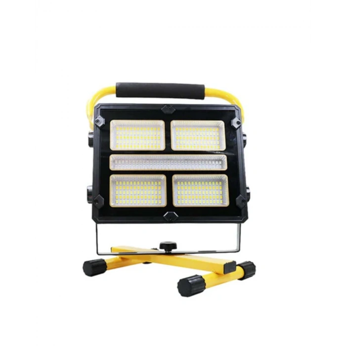 Solar Ve Usb Şarjlı Güçlü Led Çalışma Lambası Ayarlanabilir Açılı Kamp Feneri